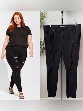 Torrid Bombshell Skinny Jeans 22 Tall